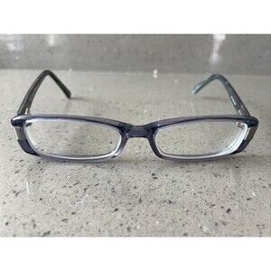 EASYCLIP EC190 EYEGLASSES FRAMES ONLY 48-16-135 80 full rim rectangle